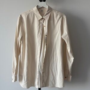 Cream Uniqlo Shirt
